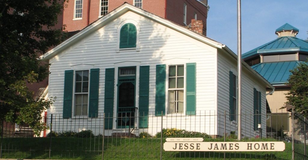 Jesse James's home in St. Joseph