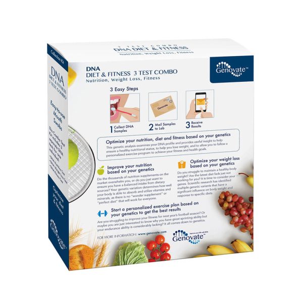 DNA Diet & Fitness 3 Test Combo - Image 3